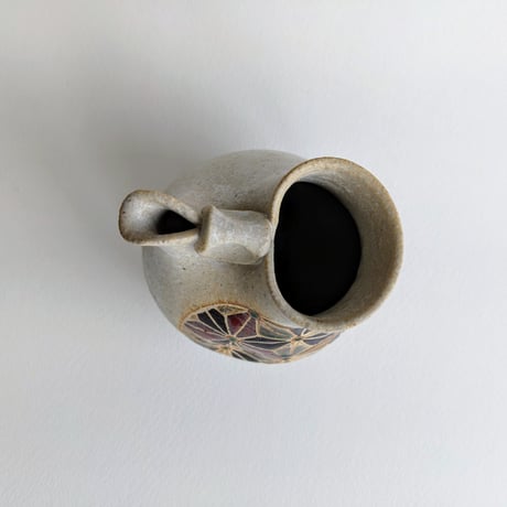 酒器麻の葉白