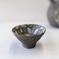 酒盃/炭化/麻の葉