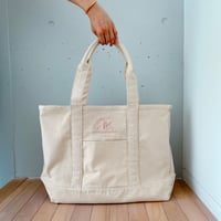 KK ORIGINAL tote bag ロゴトートバッグ(ライトピンク)