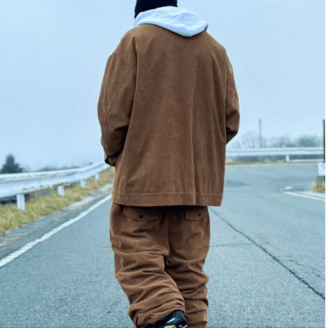 【RAKU&Libelice】スノージャケット　コーデュロイ　2色展開