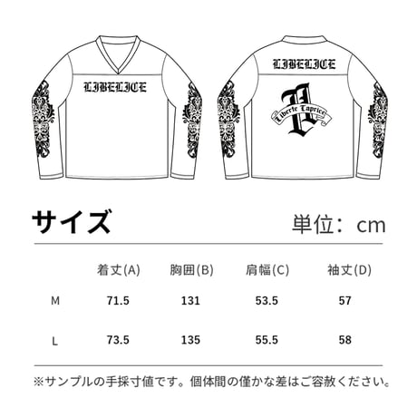 25-26 Libelice メッシュロングスリーブT