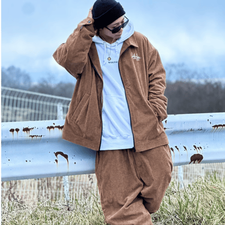 【RAKU&Libelice】スノージャケット　コーデュロイ　2色展開