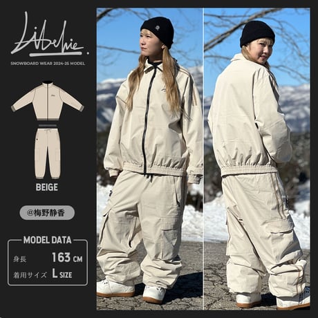 ※海外から発送　24-25【Libelice】スノーウエア ジャケット 3色展開