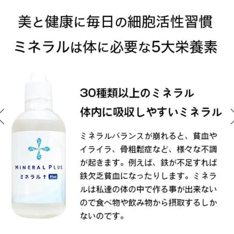 ミネラルプラス（100ml×2本）
