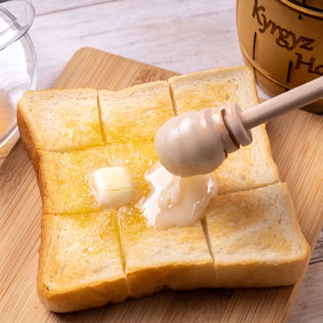 お土産用木樽入りホーリークローバー蜂蜜　300ｇ（ハニースティック付き）