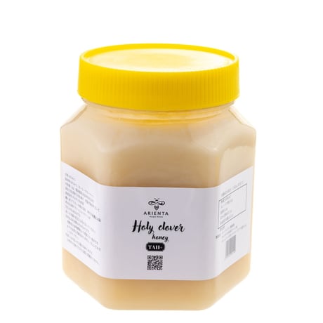 定期便・キルギスの白い蜂蜜　ホーリークローバー      <1KG>　お徳用パック