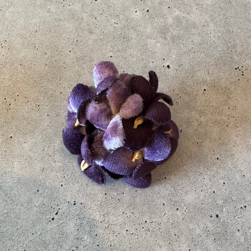 フラワーイヤリング、ピアス スミレ(ペア） PURPLE | MATILDA