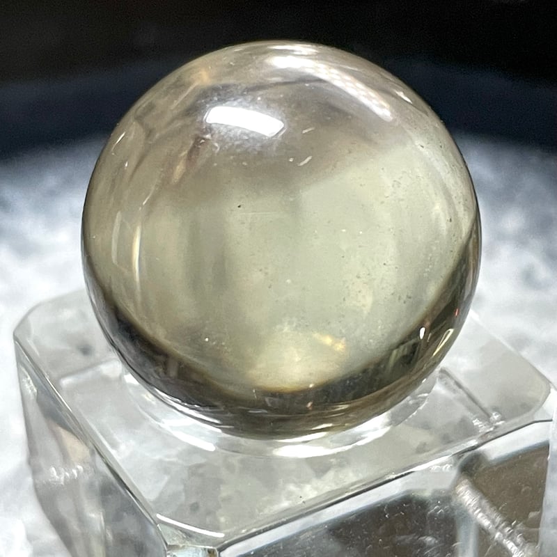 希少♡ 美しい ファイヤークォーツ共生 ムーンストーン スフィア 丸玉