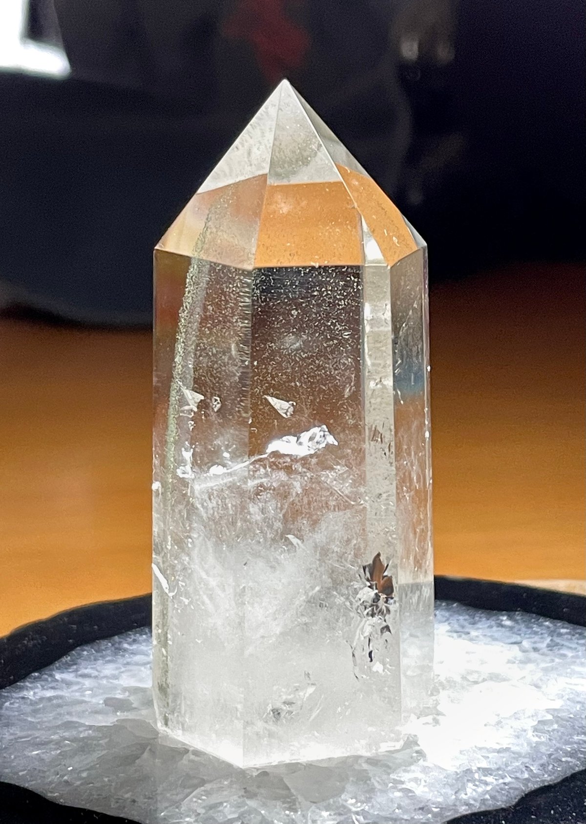 水晶【クリアクオーツ】六角柱◇タワー◇ポイント◇天然石 水晶【クリアクオーツ】六角柱◇タワー◇ポイント◇天然石