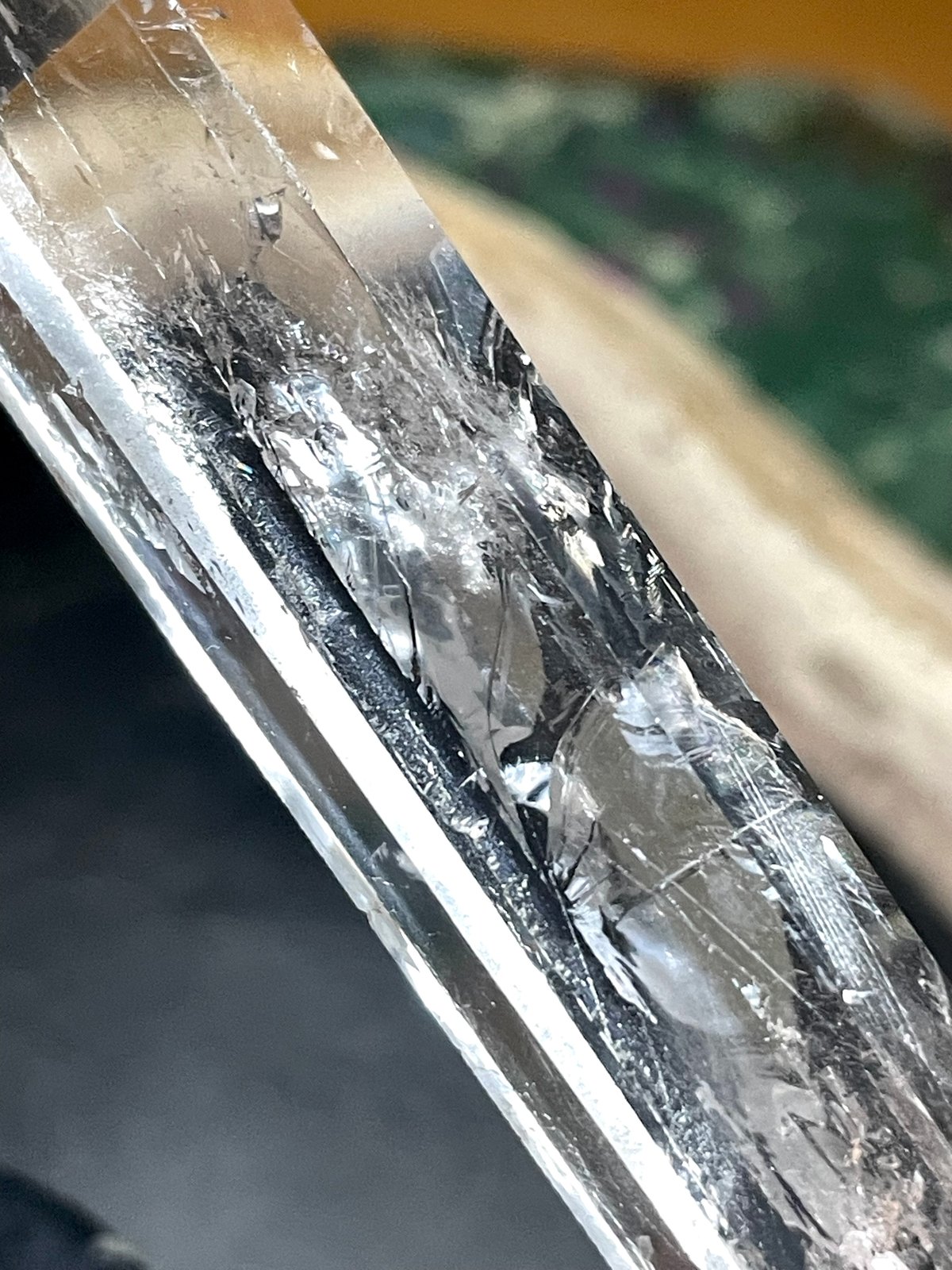 水晶【クリアクオーツ】ダブルポイント◇六角◇天然石◇パワーストーン