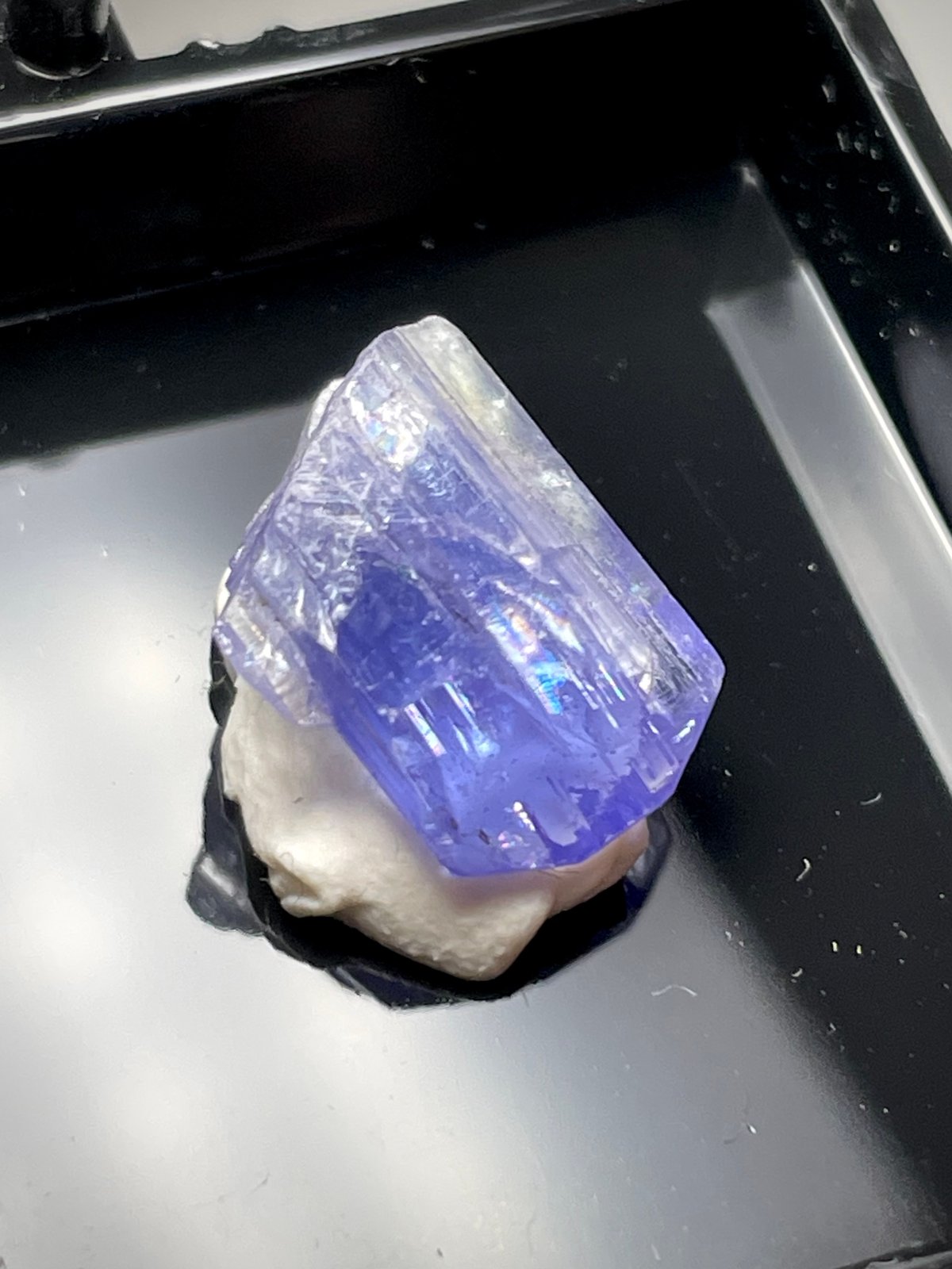 希少☆宝石質【タンザナイト】結晶◇原石◇ケース付◇天然石 