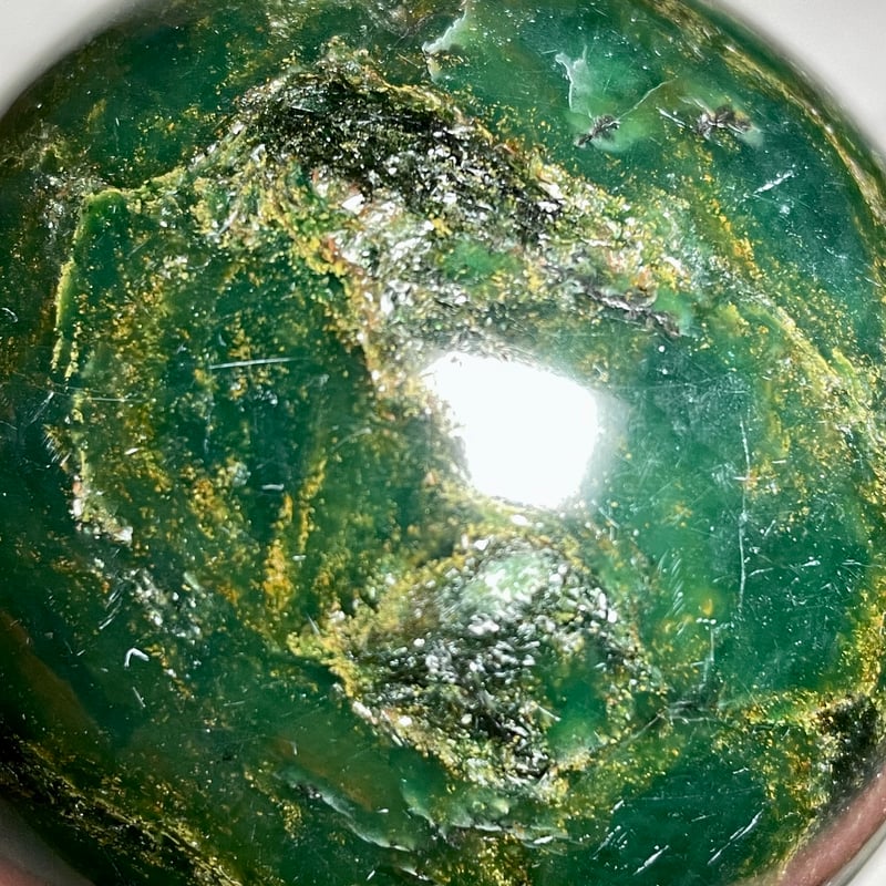 サーペンティン[丸玉] サーペンティン【蛇紋石】丸玉○スフィア◇天然石