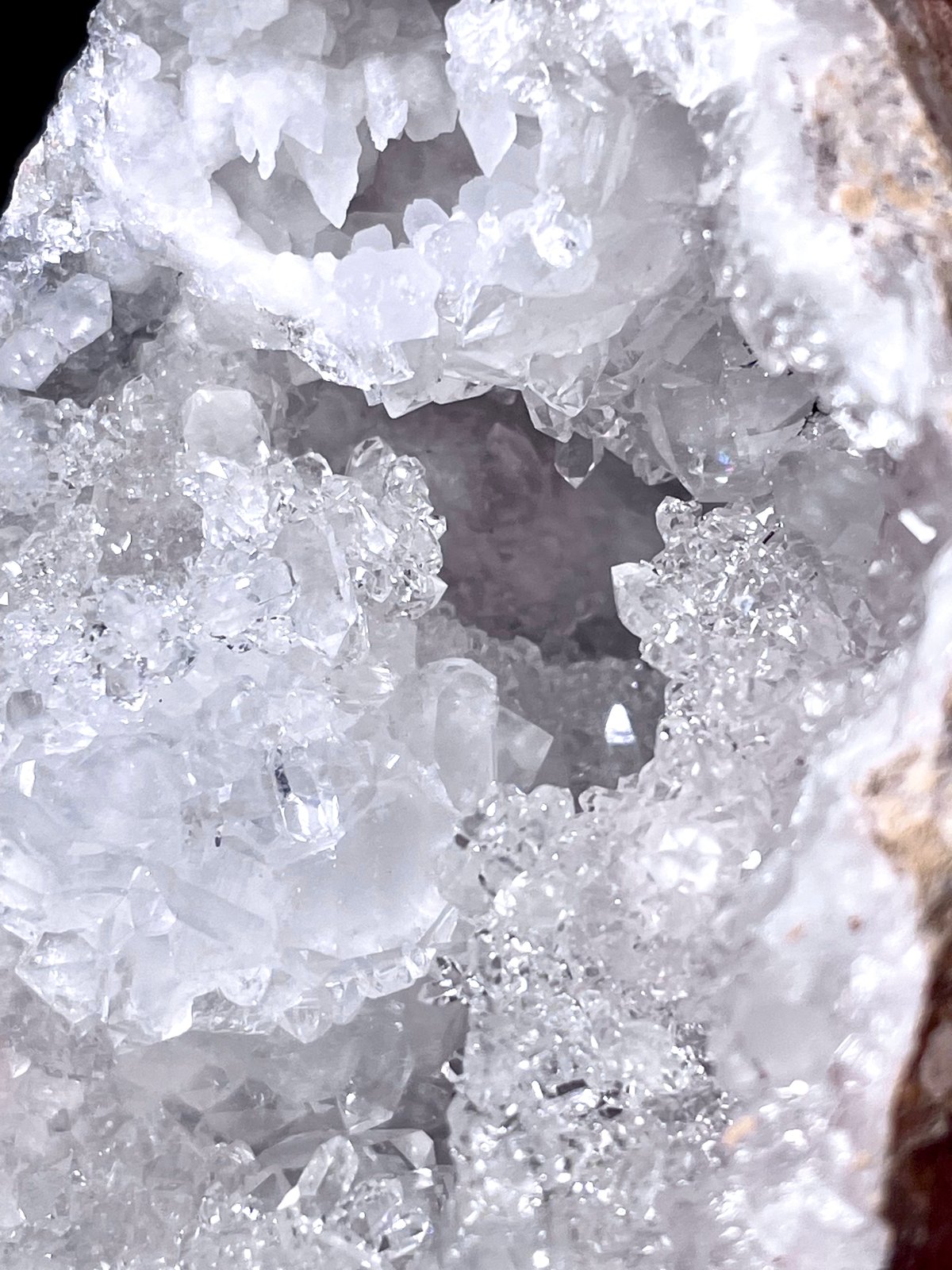 水晶【モロッコ産】ジオード【晶洞】ペアタイプ◇天然石◇パワース