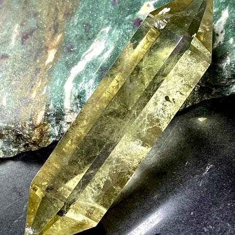高品質★シトリン【黄水晶】ダブルポイント◆ダブルターミネーテッド◆天然石◆パワーストーン