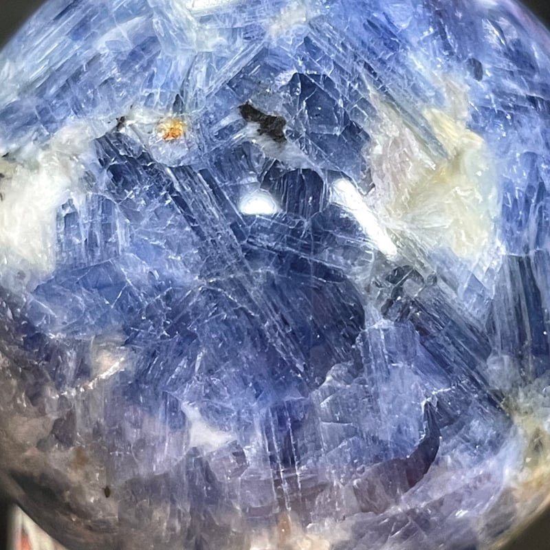 セール　カイヤナイト　スフィア　64mm 高貴な彩り｜ルビーインカイヤナイトスフィア Φ59mm | Mt.Sophia