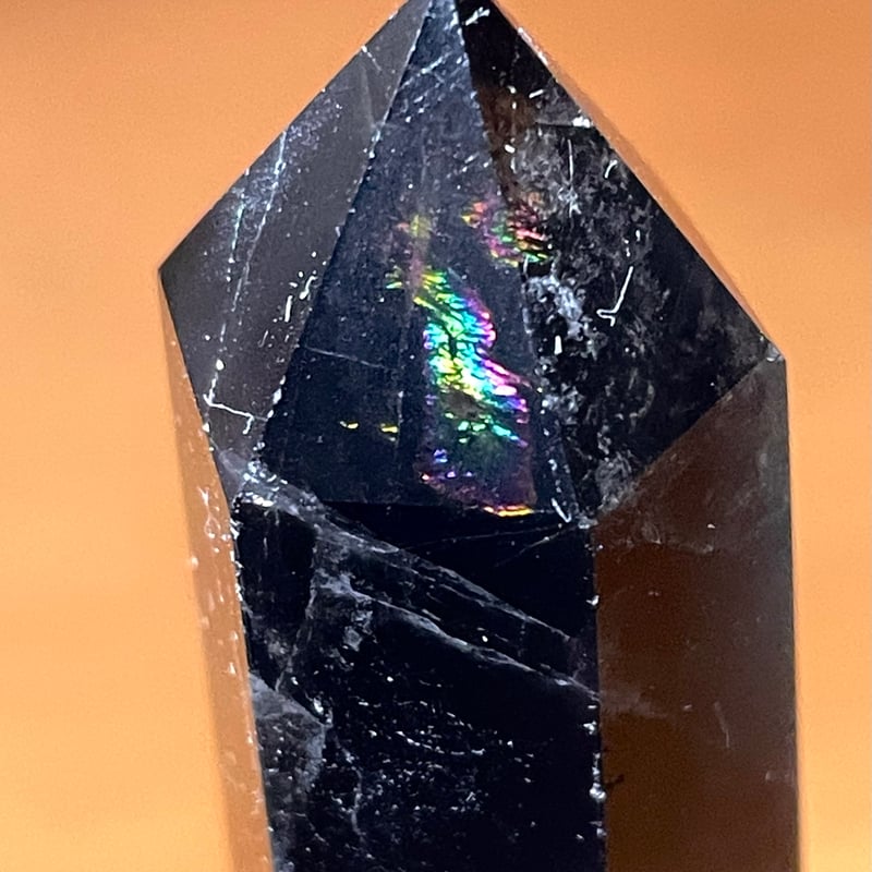 モリオン【黒水晶】タワー◇六角柱◇ポイント◇天然石◇パワーストーン