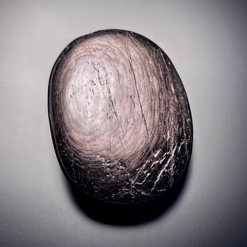 ハイパーシーン【紫蘇輝石】タンブル◇カボション◇天然石