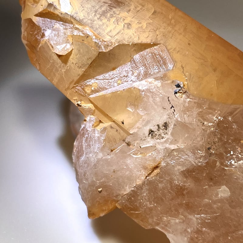 タンジェリンクォーツ【蜜柑水晶】クラスター☆疲労回復☆天然石 タンジェリンクォーツ【蜜柑水晶】クラスター☆疲労回復☆天然石