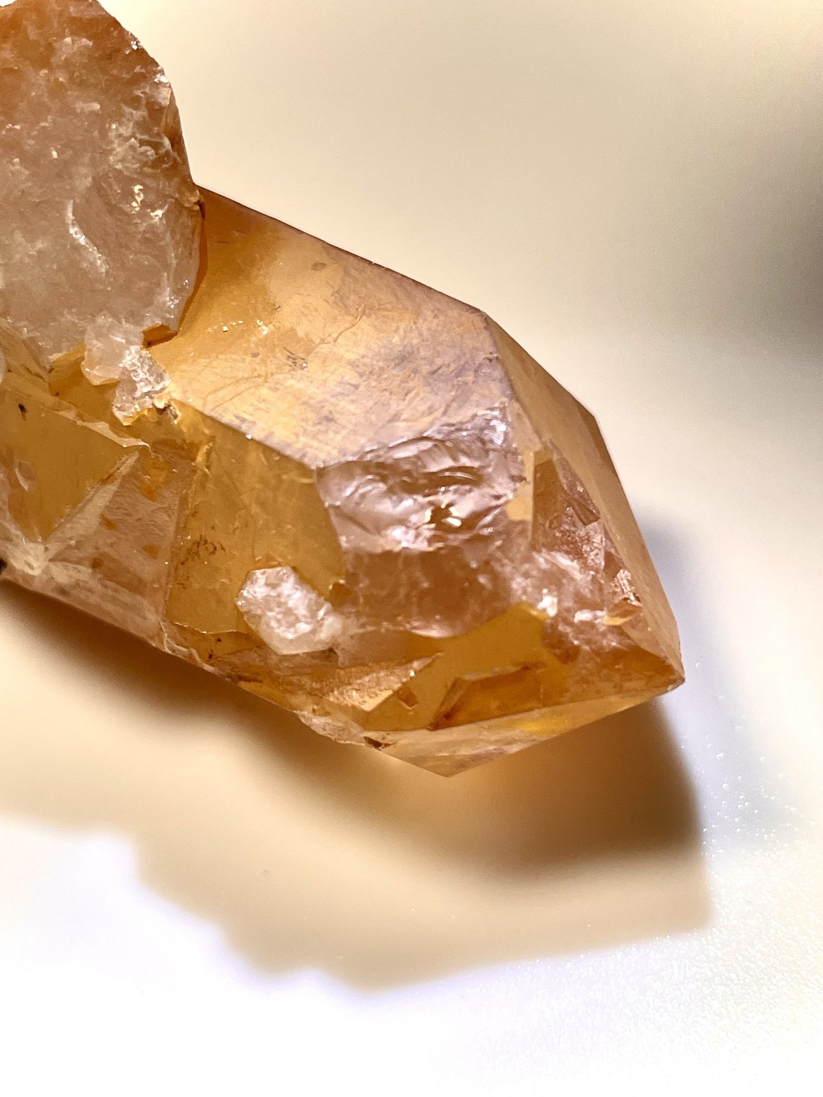 タンジェリンクォーツ【蜜柑水晶】クラスター☆疲労回復☆天然石 タンジェリンクォーツ【蜜柑水晶】クラスター☆疲労回復☆天然石
