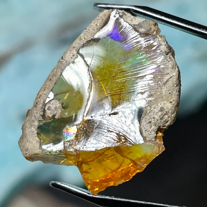 オパール【レインボーオパール】原石◇天然石◇パワーストーン