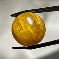 ゴールドルチルクォーツ【金針水晶】ミニスフィア●丸玉◆天然石◆パワーストーン
