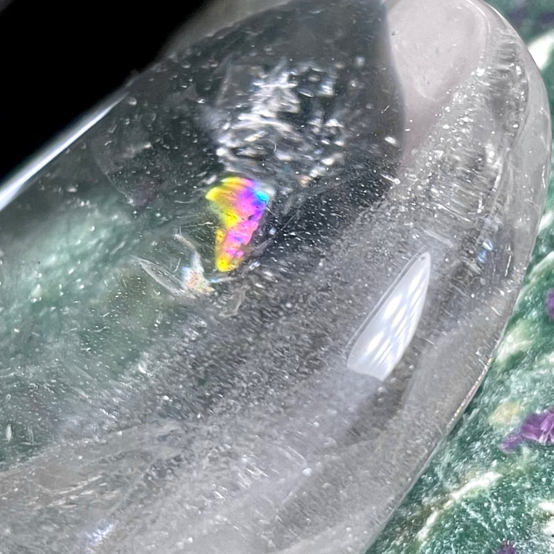 水晶【クリアクオーツ】パーム◇握り石◇天然石◇パワーストーン