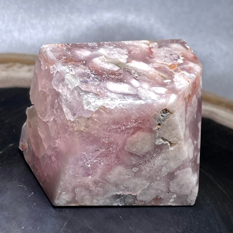 ピンクアメジスト【桜瑪瑙】ピンクフラワーアゲート◇フリー