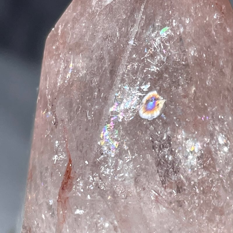 ピンククォーツ【ピンクアゼツライト】フリーフォーム◇天然石