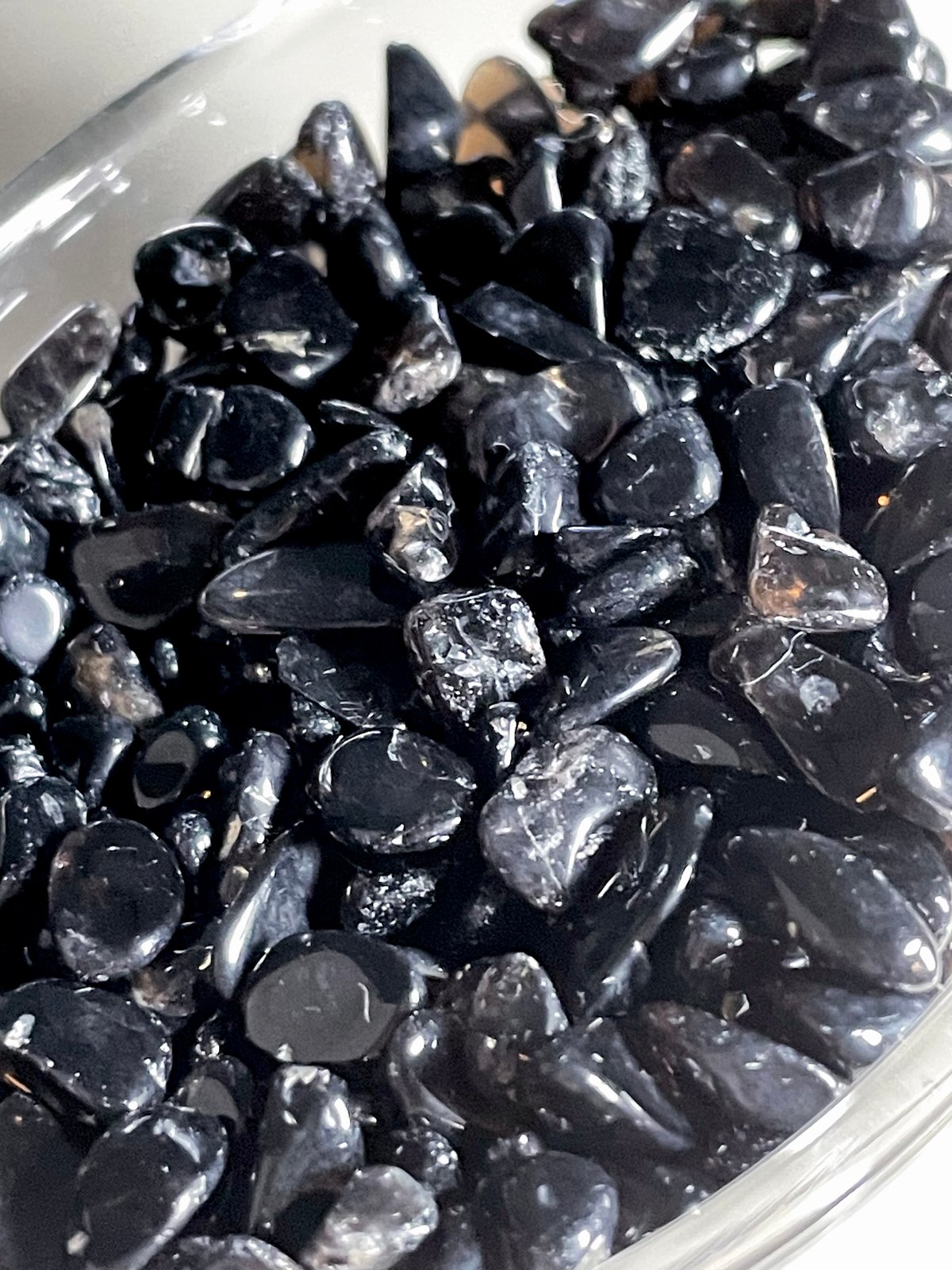 モリオン【黒水晶】小粒◇さざれ◇100g◇天然石◇パワーストーン