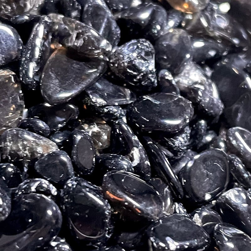 モリオン【黒水晶】小粒◇さざれ◇100g◇天然石◇パワーストーン