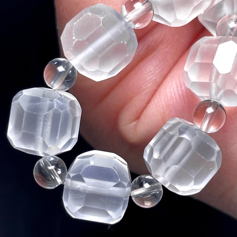 「専用」水晶ブレスレット 他 超稀少/オールドストック】マダガスカル産水晶 クォーツイオン