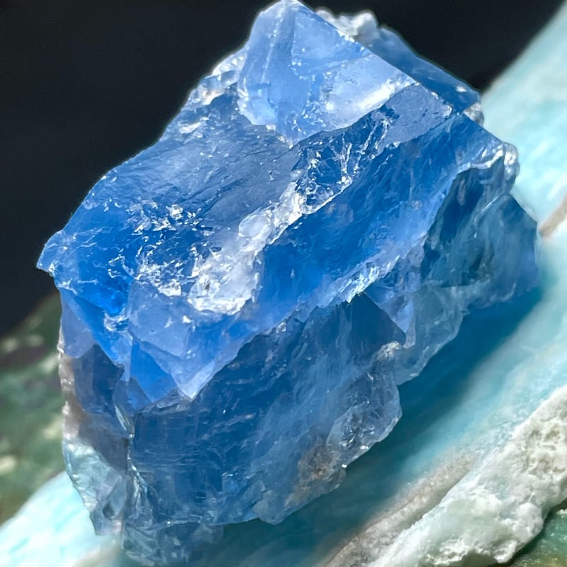 ブルーフローライト【蛍石】原石◇鉱物◇天然石◇パワーストーン