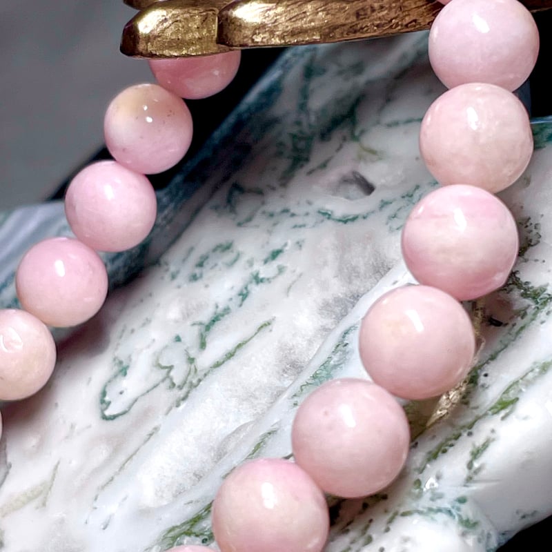 ピンクゾイサイト【ピンクタンザナイト】ブレスレット◇天然石