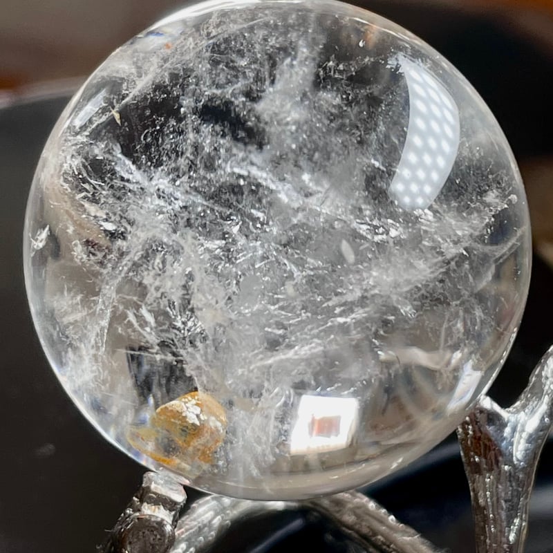 天然水晶【クリアクォーツ】丸玉○スフィア◇天然石◇パワーストーン
