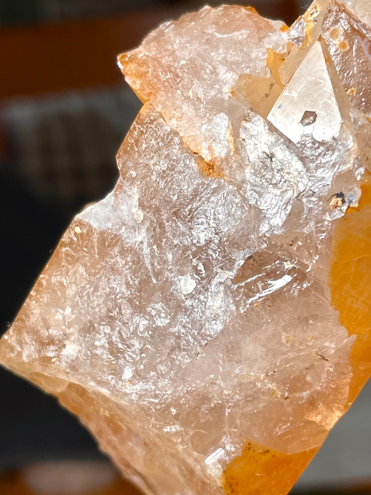 タンジェリンクォーツ 蜜柑水晶 天然石 水晶 鉱物 一点物 健康 タンジェリンクォーツ 蜜柑水晶 天然石 水晶 鉱物 一点物 健康