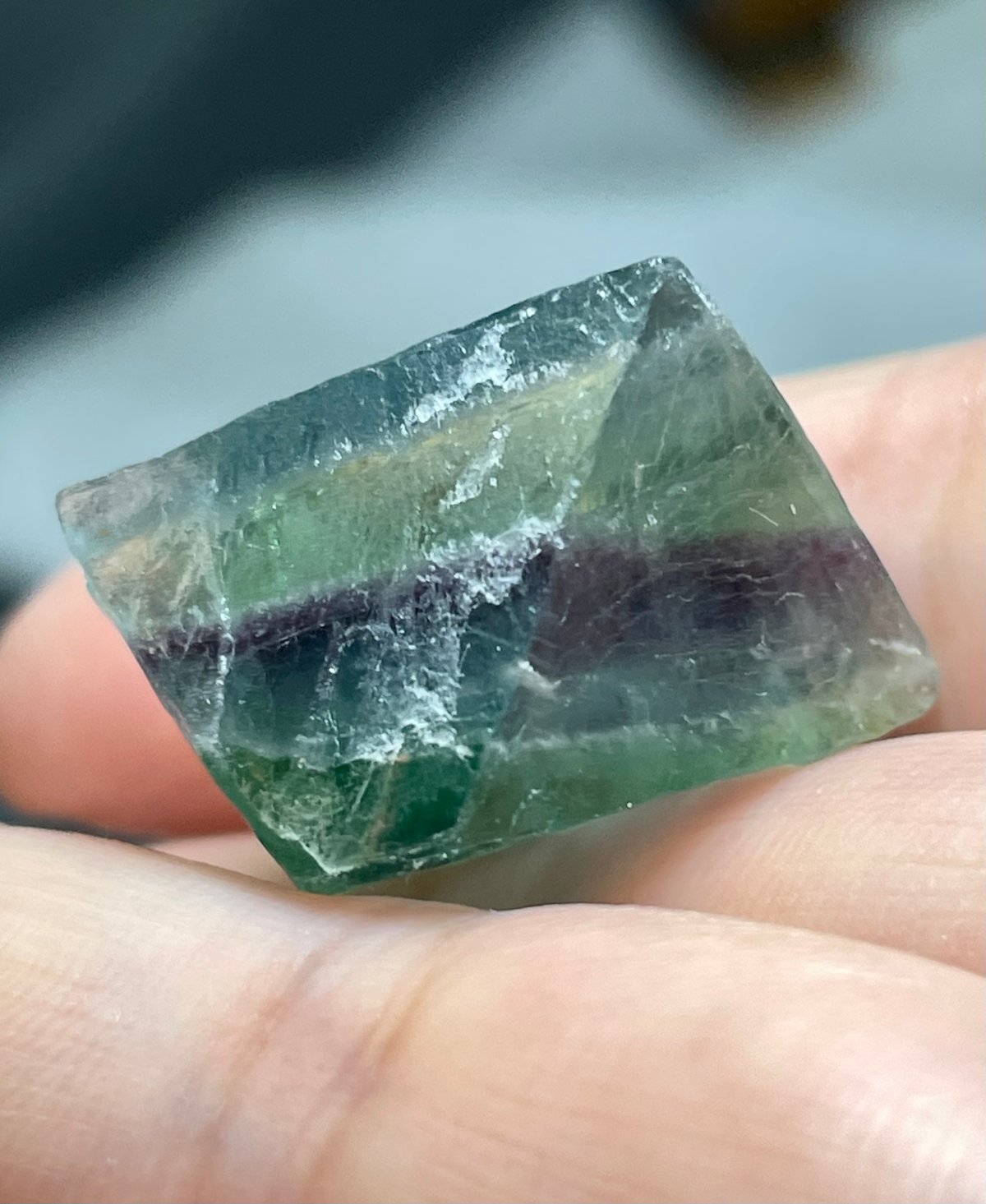 フローライト【蛍石】八面体◇原石◇結晶◇天然石◇パワーストーン