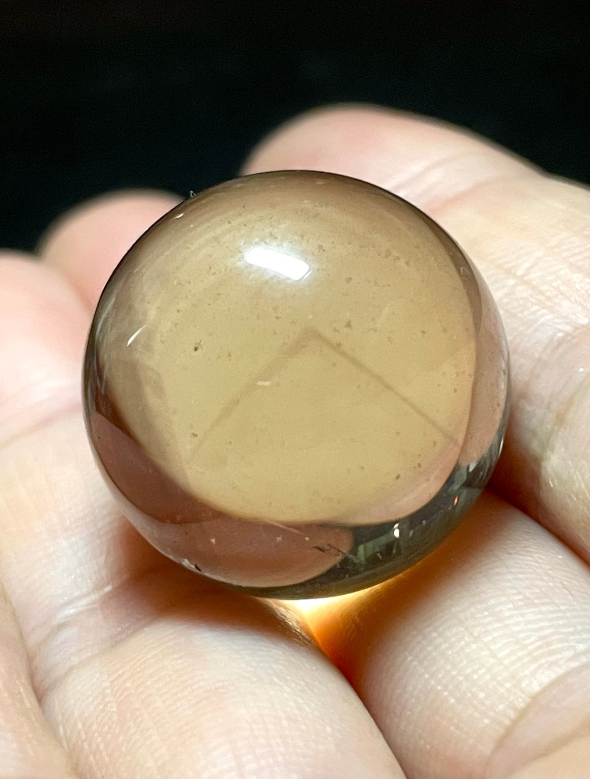 レモンクォーツ【硫黄水晶】丸玉○スフィア◇ファントム◇天然石