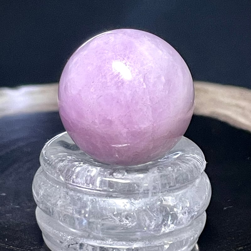 クンツァイト【リチア輝石】丸玉○スフィア◇天然石◇パワーストーン