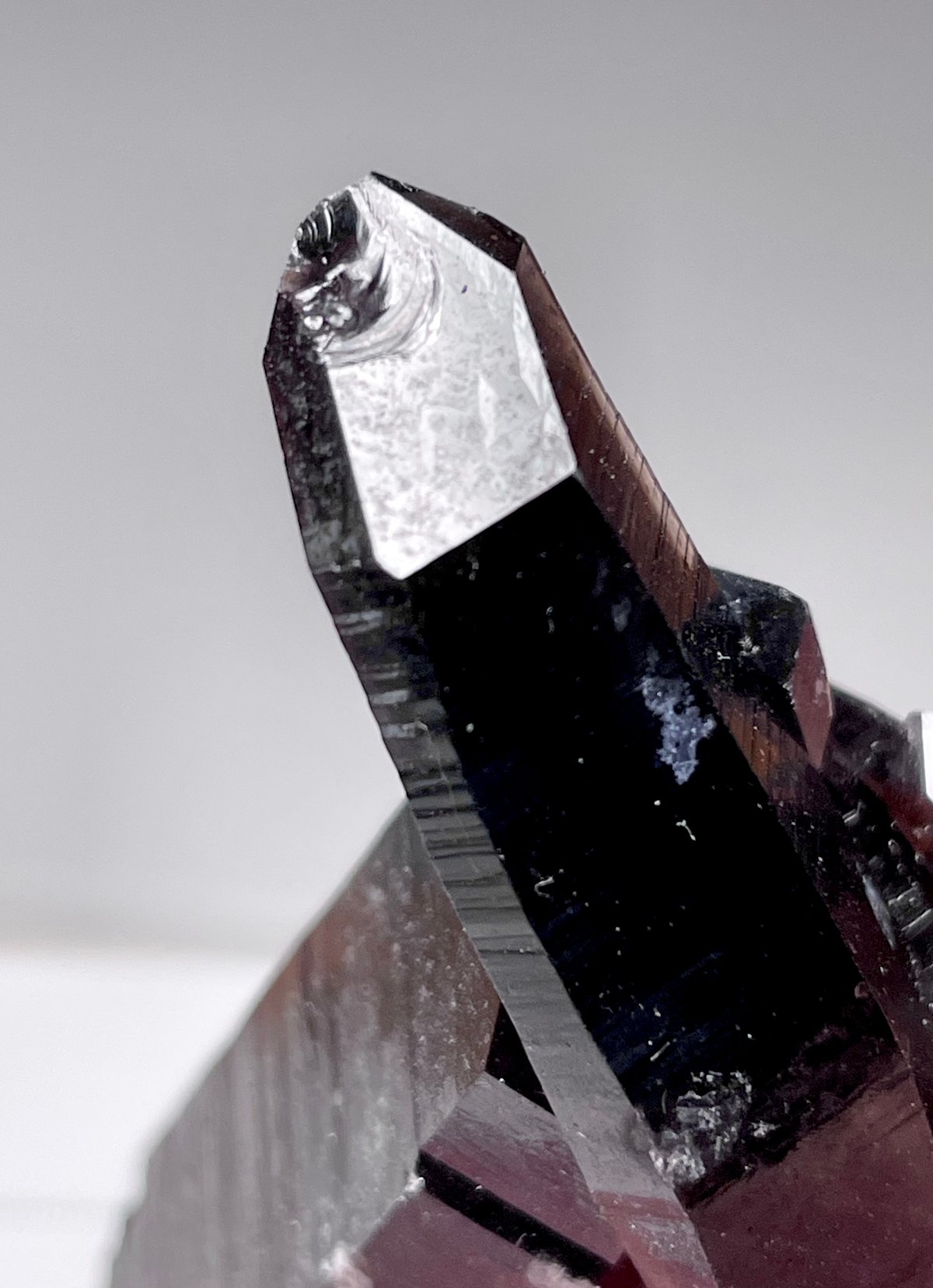 極上モリオン【黒水晶】ポイント◇クラスター◇天然石 極上モリオン【黒水晶】ポイント◇クラスター◇天然石
