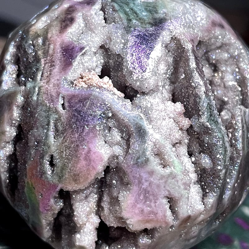 オーラ スファレライト【閃亜鉛鉱】卵型◇天然石◇パワーストーン