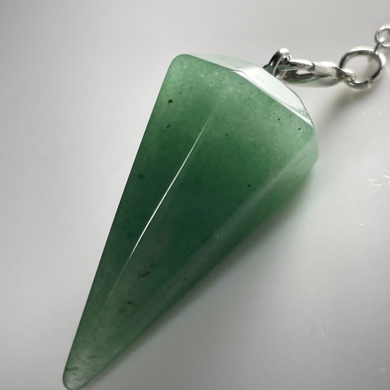★限定ご奉仕★疲労回復✴︎癒しの石【アベンチュリン♢6面カットペンデュラム】❤️ ☆限定NEW☆疲労回復✴︎癒しの石【アベンチュリン♢6面カット
