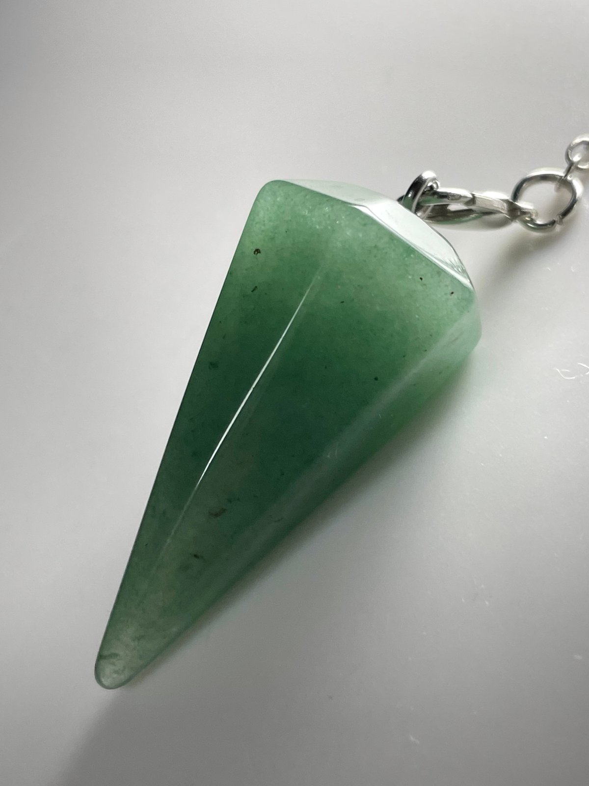 ★限定ご奉仕★疲労回復✴︎癒しの石【アベンチュリン♢6面カットペンデュラム】❤️ ☆限定ご奉仕☆疲労回復✴︎癒しの石【アベンチュリン♢6面カット