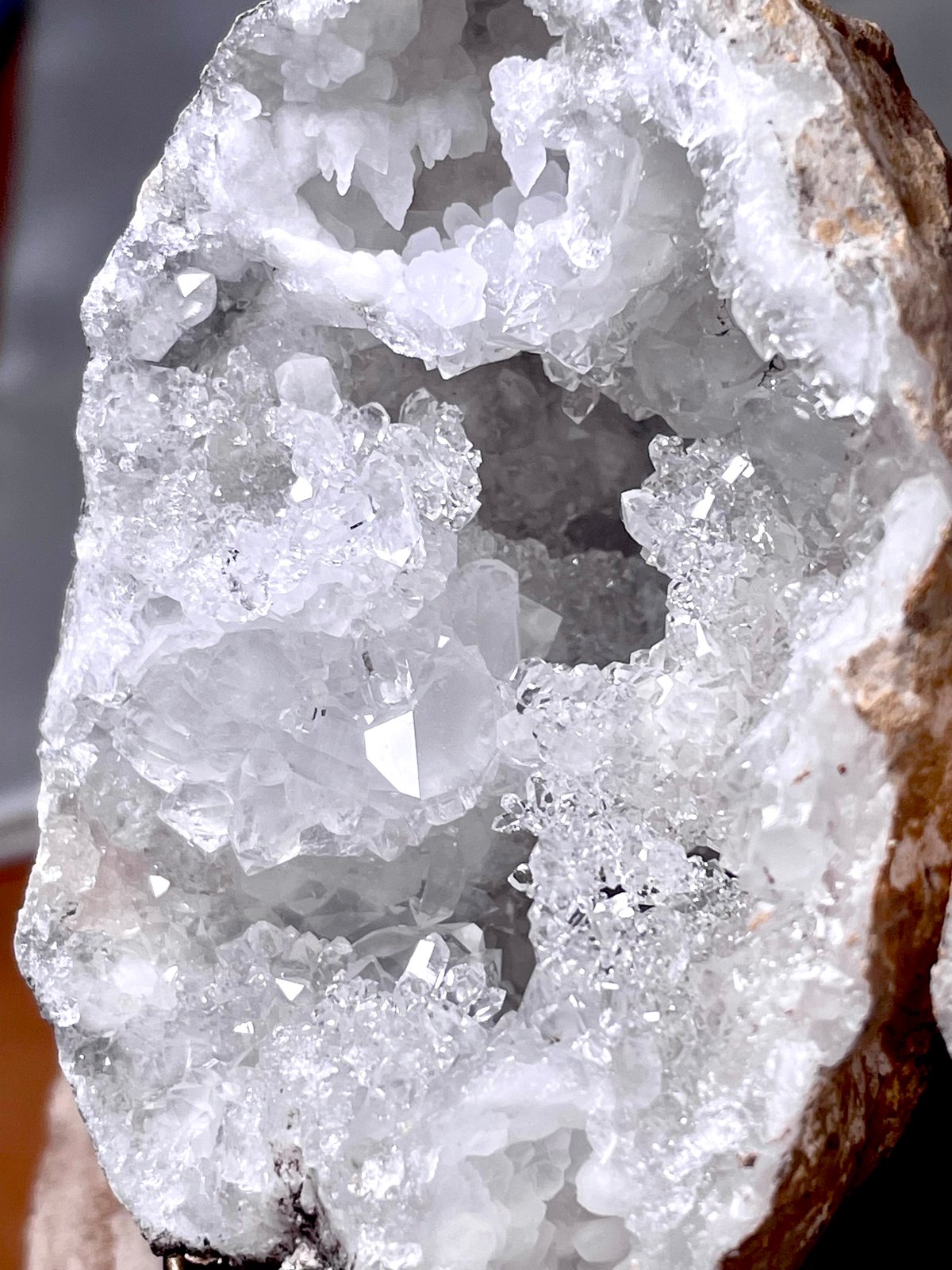 水晶【モロッコ産】ジオード【晶洞】ペアタイプ◇天然石◇パワース