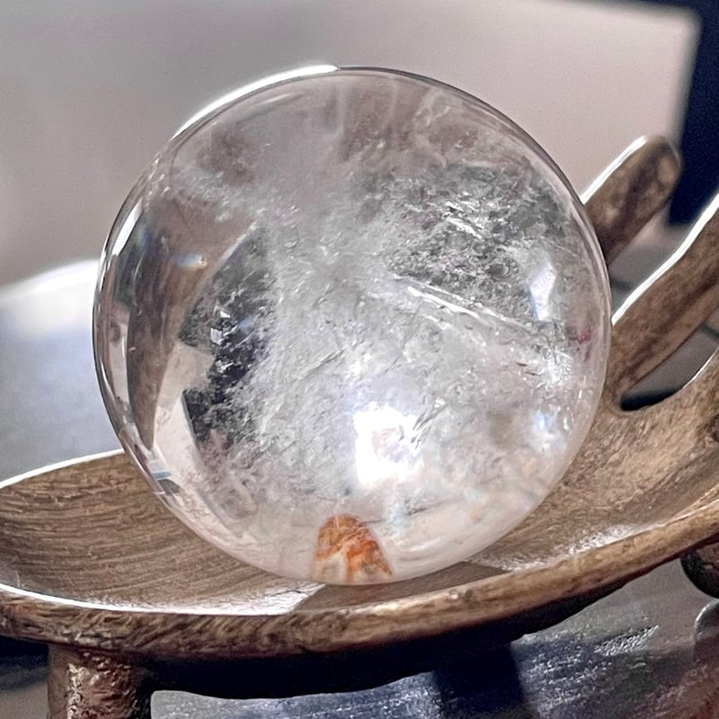 天然水晶【クリアクォーツ】丸玉○スフィア◇天然石◇パワーストーン