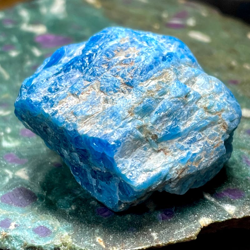 ブルー アパタイト【燐灰石】 原石◇鉱物◇天然石◇パワーストーン