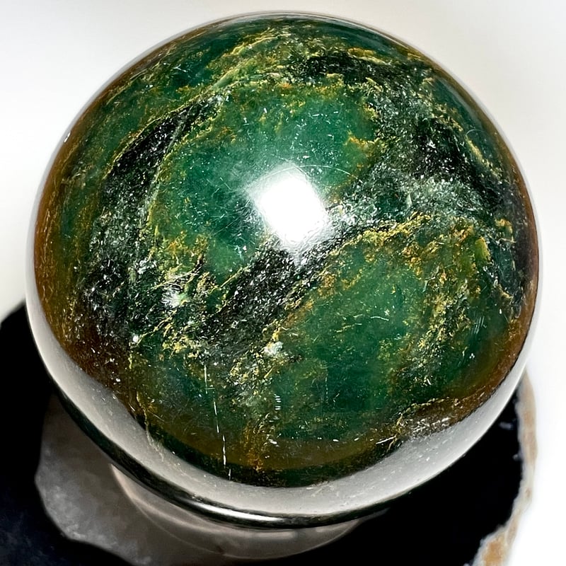 サーペンティン【蛇紋石】丸玉○スフィア◇天然石