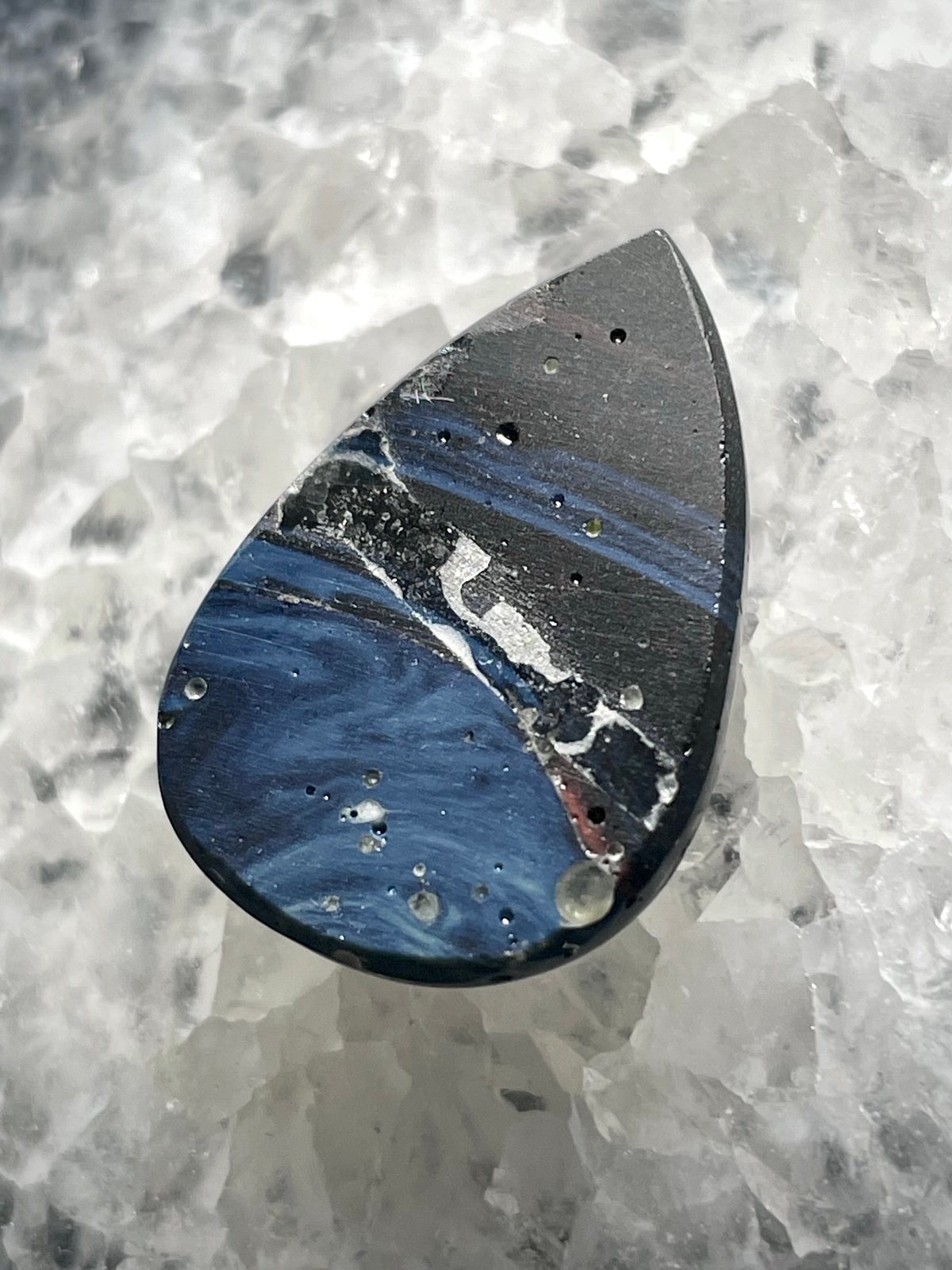 シバーアゲート】カボション◇ルース◇天然石◇パワーストーン