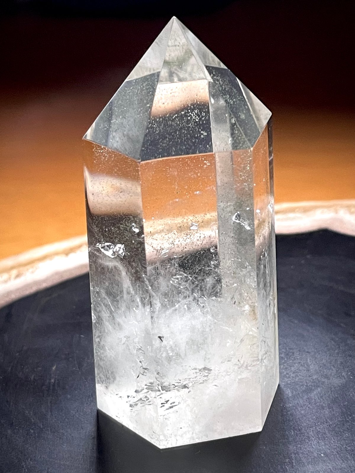 水晶【クリアクオーツ】六角柱◇タワー◇ポイント◇天然石 水晶【クリアクオーツ】六角柱◇タワー◇ポイント◇天然石