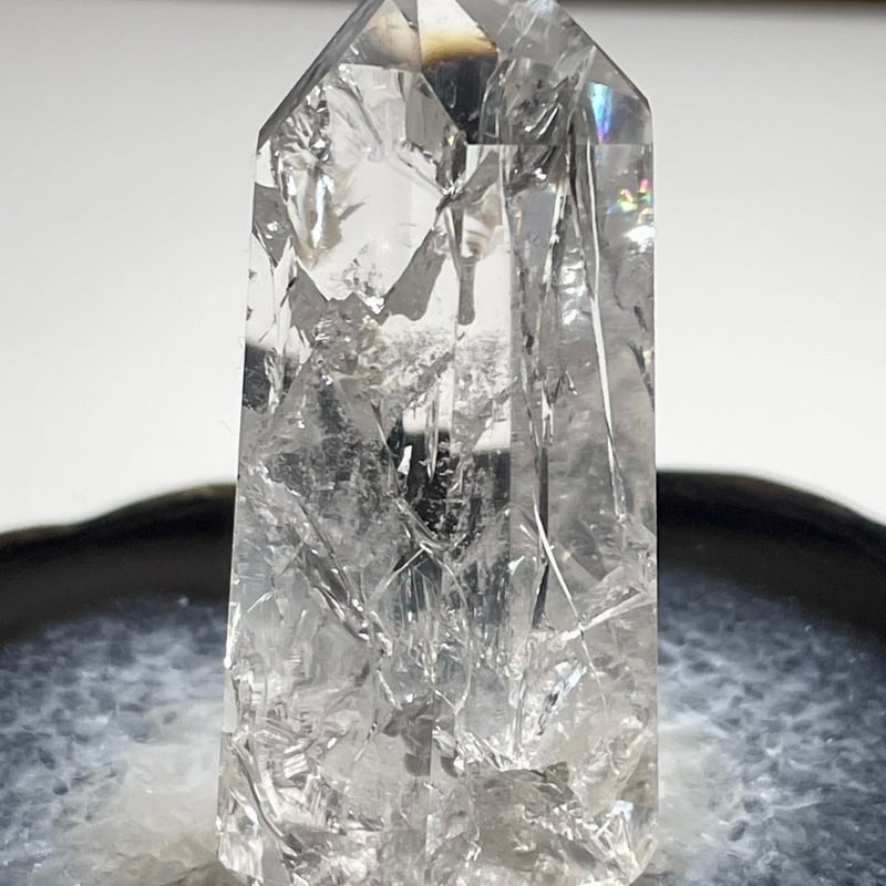 水晶】クラック水晶◇ポイント◇タワー◇クリアクオーツ◇天然石