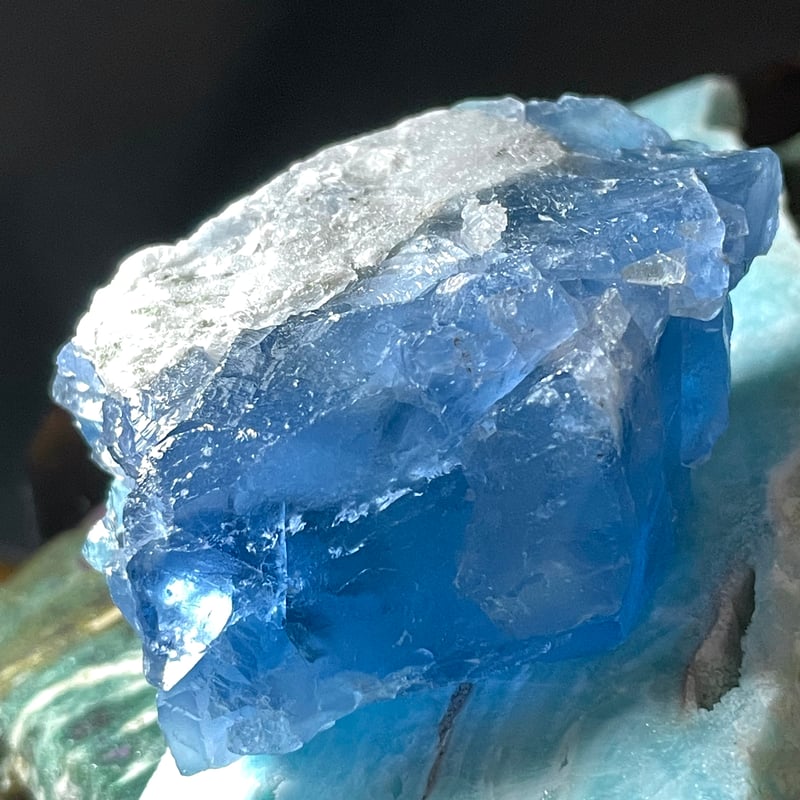 ブルーフローライト【蛍石】原石◇鉱物◇天然石◇パワーストーン